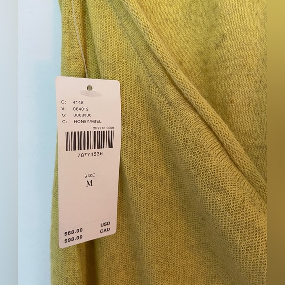 Anthropologie NWT Halter Dress Size M Color Miele - Picture 3 of 5